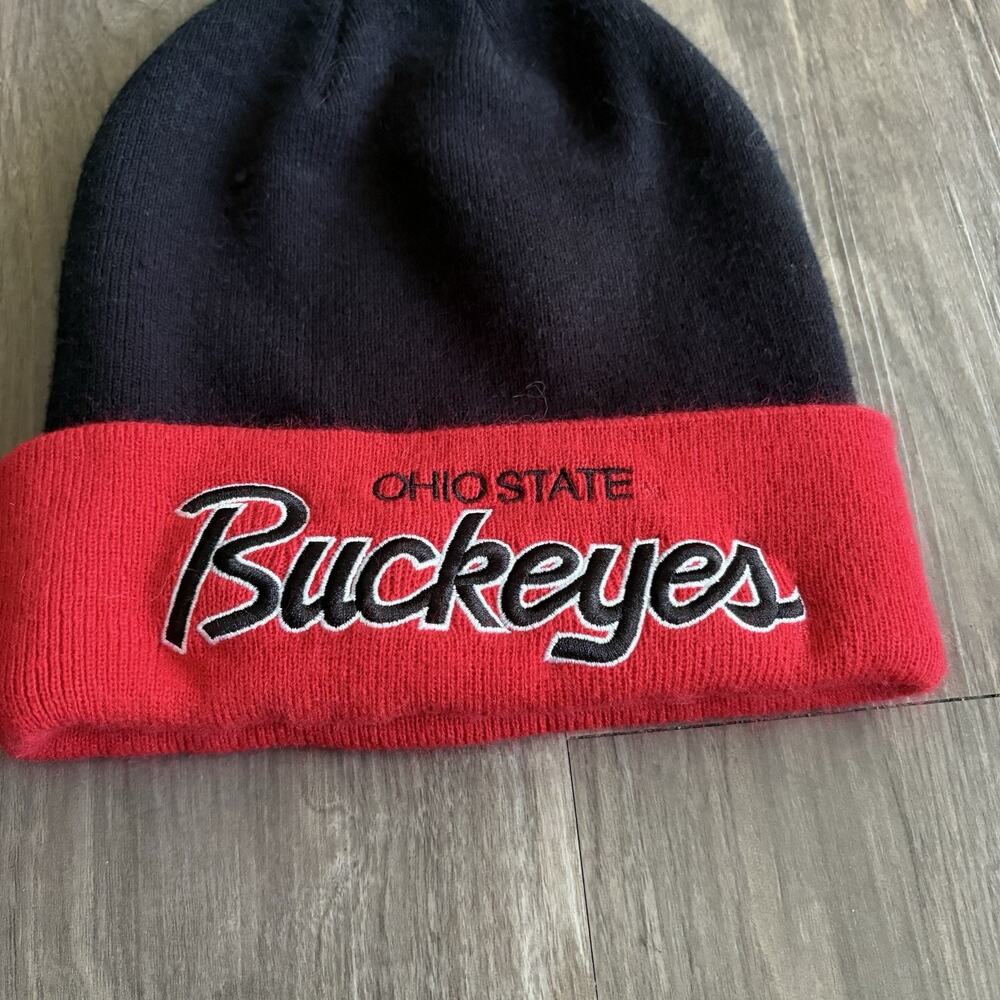Vintage Sports Specialties Ohio State University Buckeyes Beanie Fits OFSA - Picture 2 of 7